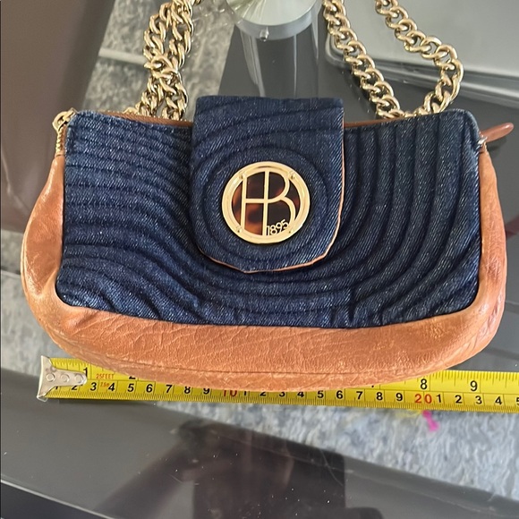 Henri Bendel Navy and Tan Shoulder Bag - Picture 6 of 7
